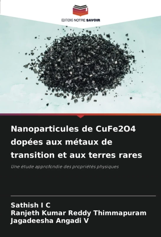 Nanoparticules de CuFe2O4 dopées aux métaux de transition et aux terres rares: Une étude approfondie des propriétés physiques
