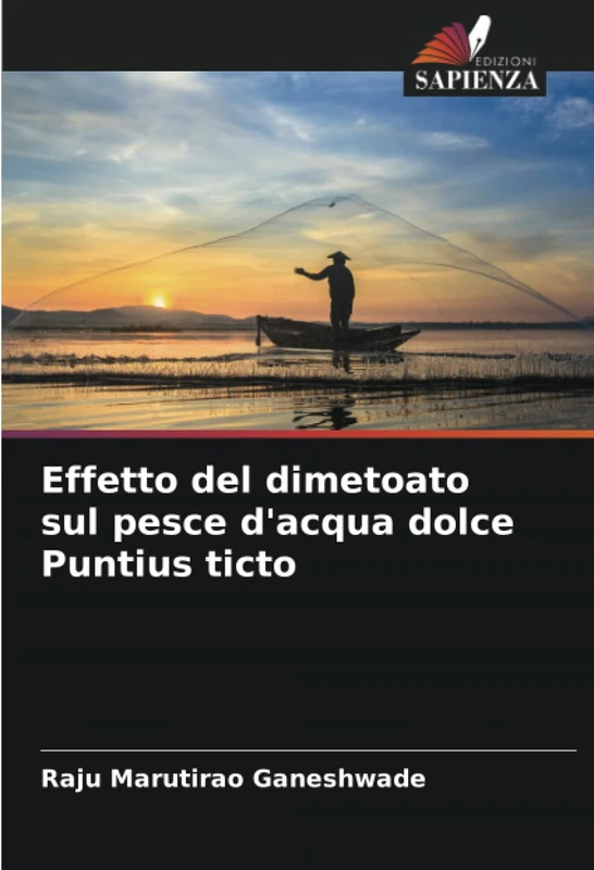 Effetto del dimetoato sul pesce d'acqua dolce Puntius ticto