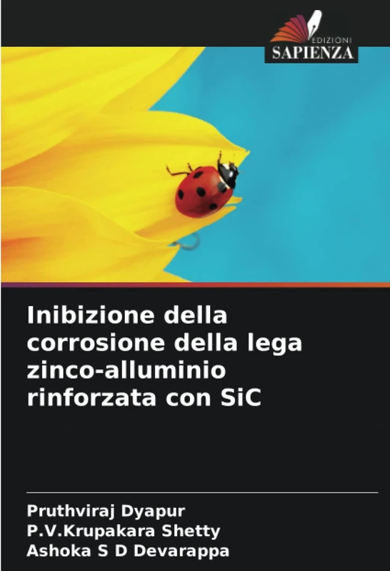 Inibizione della corrosione della lega zinco-alluminio rinforzata con SiC
