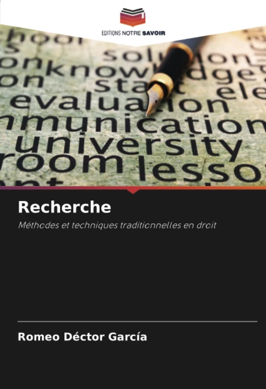 Recherche: Méthodes et techniques traditionnelles en droit