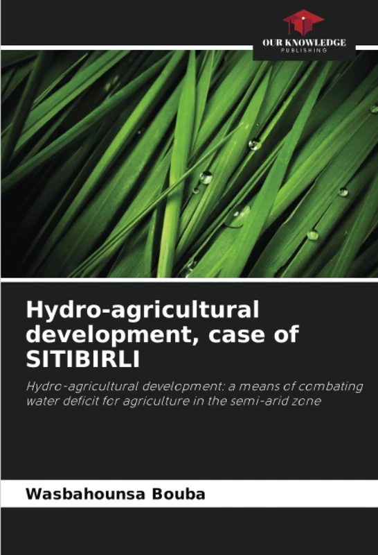Hydro-agricultural development, case of SITIBIRLI: Hydro-agricultural development: a means of combating water deficit for agriculture in the semi-arid zone