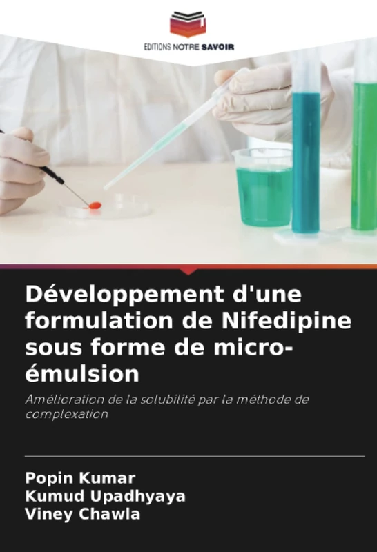 Développement d'une formulation de Nifedipine sous forme de micro-émulsion: Amélioration de la solubilité par la méthode de complexation