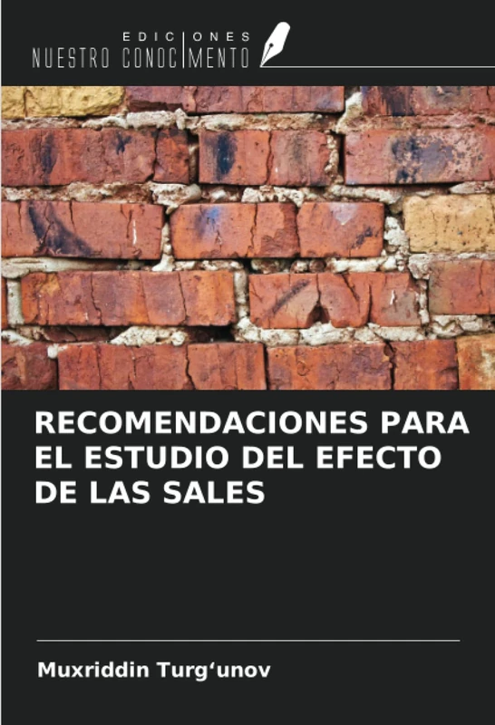 RECOMENDACIONES PARA EL ESTUDIO DEL EFECTO DE LAS SALES - Image 1