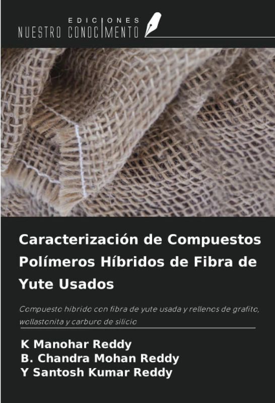 Caracterización de Compuestos Polímeros Híbridos de Fibra de Yute Usados: Compuesto híbrido con fibra de yute usada y rellenos de grafito, wollastonita y carburo de silicio - Image 1