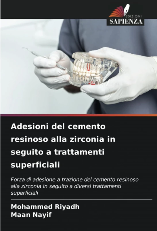 Adesioni del cemento resinoso alla zirconia in seguito a trattamenti superficiali: Forza di adesione a trazione del cemento resinoso alla zirconia in seguito a diversi trattamenti superficiali - Image 1