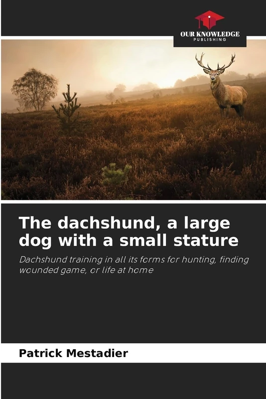 The dachshund, a large dog with a small stature: Dachshund training in all its forms for hunting, finding wounded game, or life at home - Image 1
