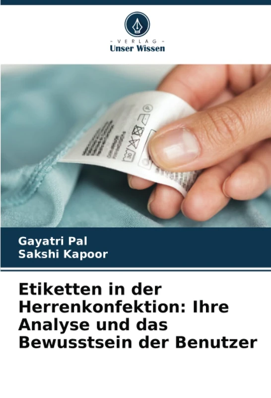 Etiketten in der Herrenkonfektion: Ihre Analyse und das Bewusstsein der Benutzer