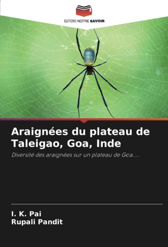 Araignées du plateau de Taleigao, Goa, Inde: Diversité des araignées sur un plateau de Goa..... - Image 1