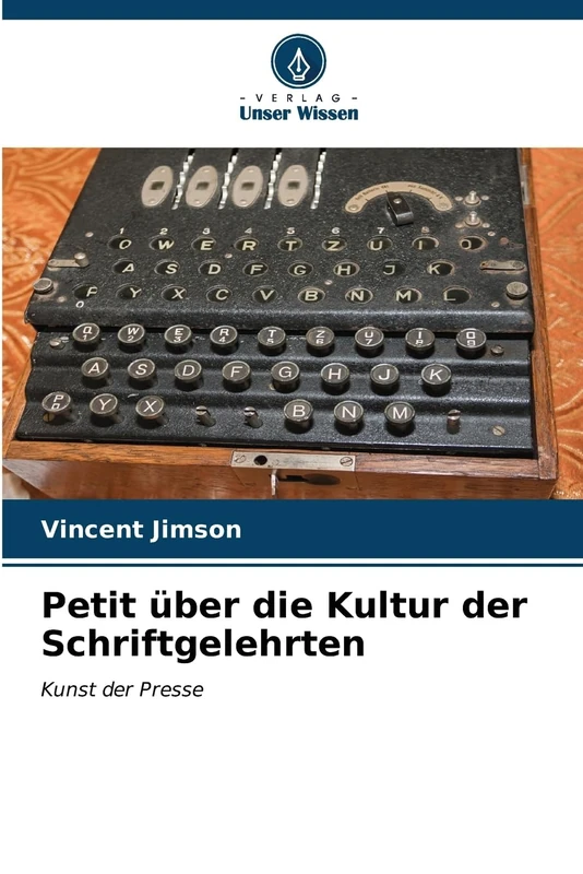 Petit über die Kultur der Schriftgelehrten: Kunst der Presse