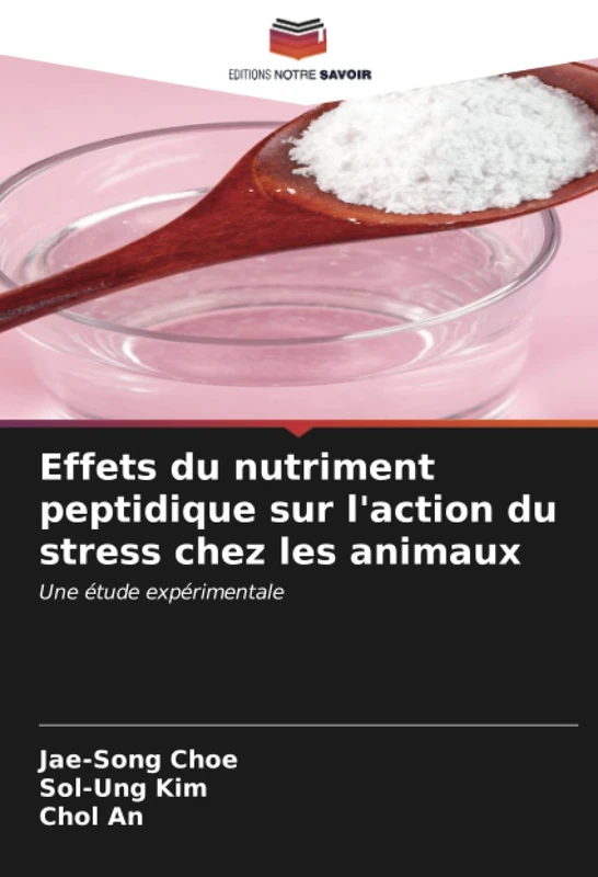 Effets du nutriment peptidique sur l'action du stress chez les animaux: Une étude expérimentale