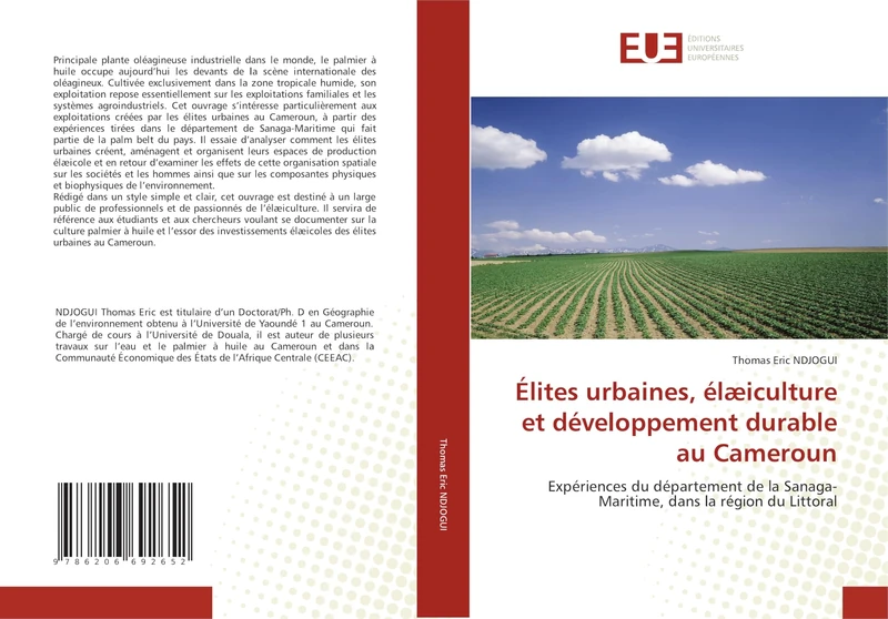 Élites urbaines, élæiculture et développement durable au Cameroun: Expériences du département de la Sanaga-Maritime, dans la région du Littoral