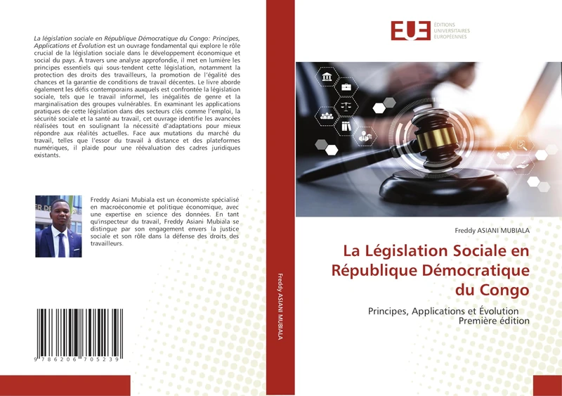 La Législation Sociale en République Démocratique du Congo: Principes, Applications et Évolution Première édition