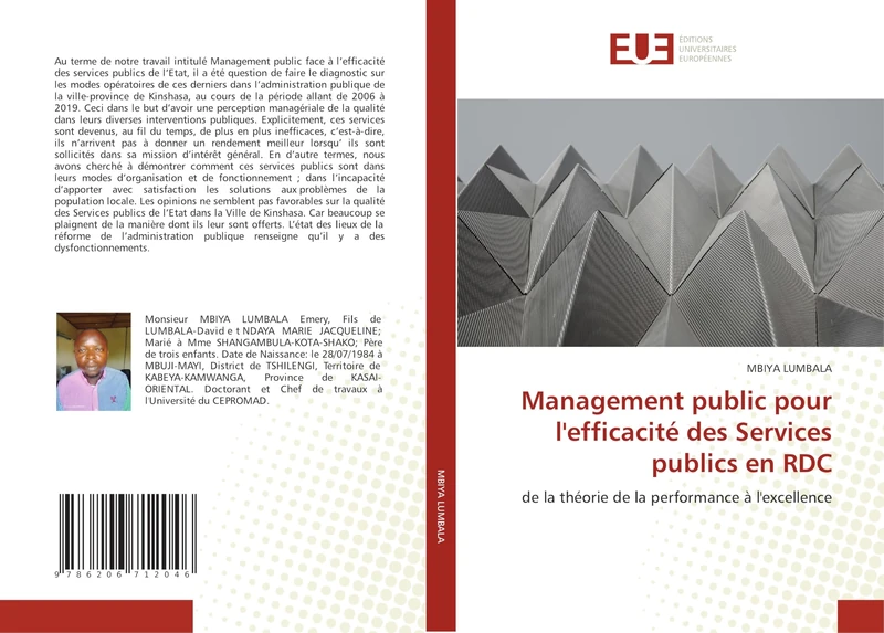 Management public pour l'efficacité des Services publics en RDC: de la théorie de la performance à l'excellence