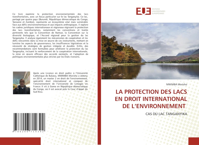 LA PROTECTION DES LACS EN DROIT INTERNATIONAL DE L’ENVIRONNEMENT: CAS DU LAC TANGANYIKA - Image 1