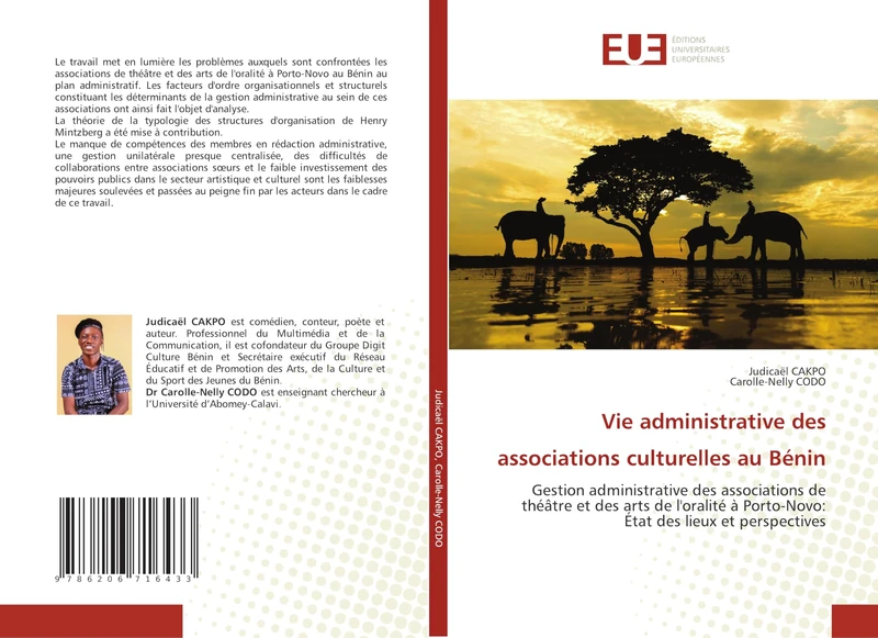 Vie administrative des associations culturelles au Bénin: Gestion administrative des associations de théâtre et des arts de l'oralité à Porto-Novo: État des lieux et perspectives - Image 1