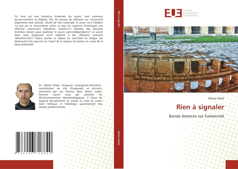 Rien à signaler: Banals énoncés sur l'université