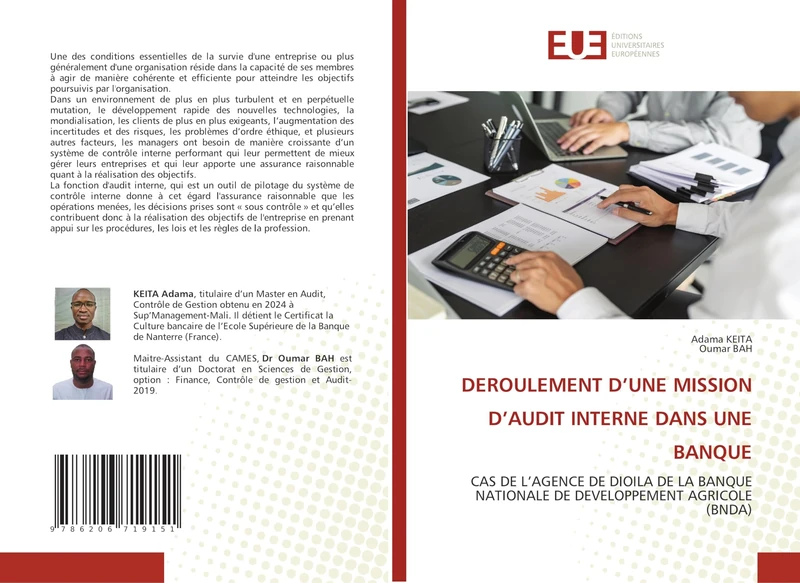 DEROULEMENT D’UNE MISSION D’AUDIT INTERNE DANS UNE BANQUE: CAS DE L’AGENCE DE DIOILA DE LA BANQUE NATIONALE DE DEVELOPPEMENT AGRICOLE (BNDA) - Image 1