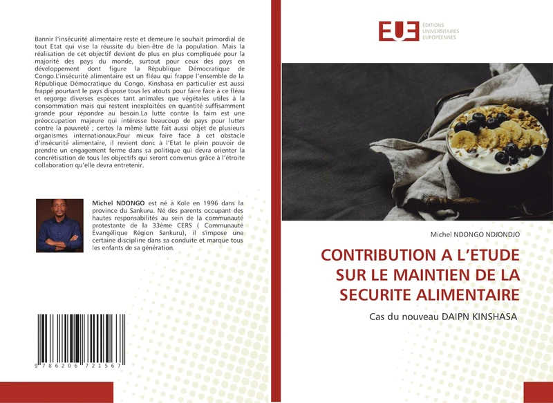 CONTRIBUTION A L’ETUDE SUR LE MAINTIEN DE LA SECURITE ALIMENTAIRE: Cas du nouveau DAIPN KINSHASA - Image 1