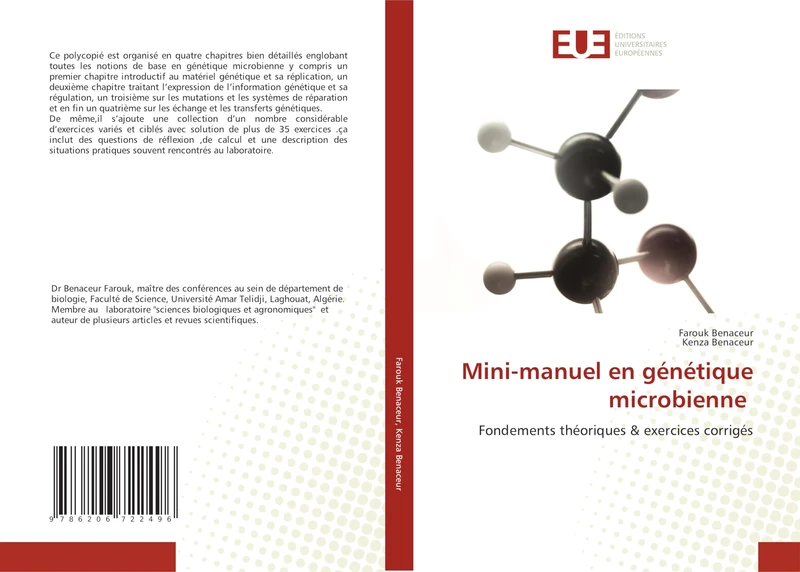 Mini-manuel en génétique microbienne: Fondements théoriques & exercices corrigés - Image 1