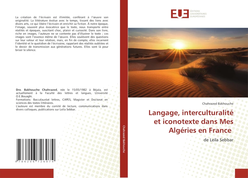 Langage, interculturalité et iconotexte dans Mes Algéries en France: de Leïla Sebbar