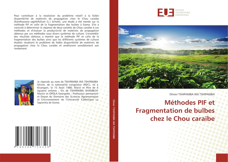 Méthodes PIF et Fragmentation de bulbes chez le Chou caraïbe
