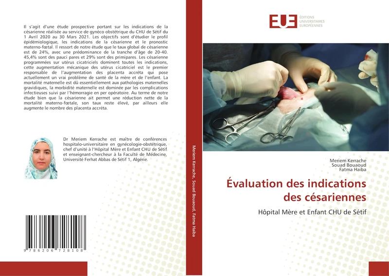 Évaluation des indications des césariennes: Hôpital Mère et Enfant CHU de Sétif