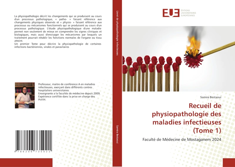 Recueil de physiopathologie des maladies infectieuses (Tome 1): Faculté de Médecine de Mostaganem 2024