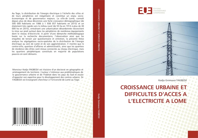 CROISSANCE URBAINE ET DIFFICULTES D’ACCES A L’ELECTRICITE A LOME - Image 1