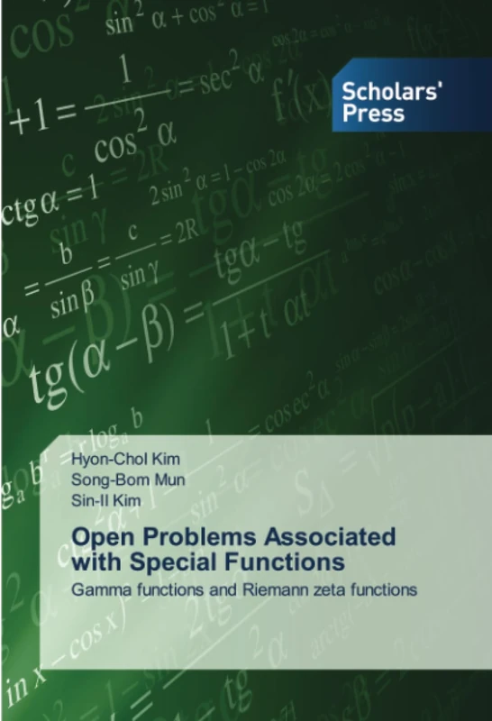 Open Problems Associated with Special Functions: Gamma functions and Riemann zeta functions - Image 1