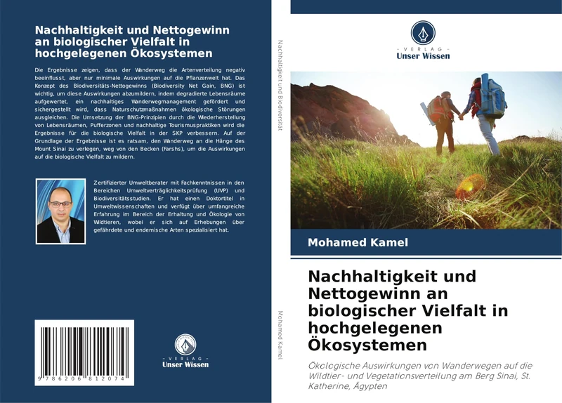 Nachhaltigkeit und Nettogewinn an biologischer Vielfalt in hochgelegenen Ökosystemen: Ökologische Auswirkungen von Wanderwegen auf die Wildtier- und ... am Berg Sinai, St. Katherine, Ägypten