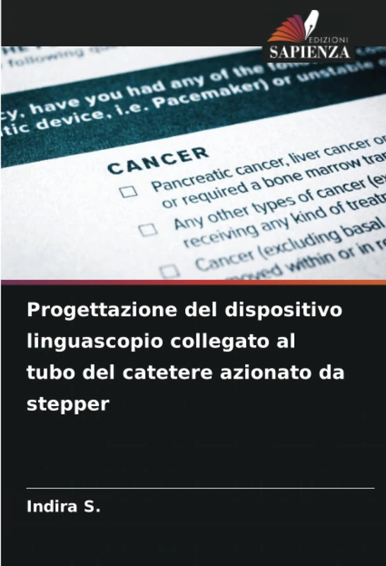 Progettazione del dispositivo linguascopio collegato al tubo del catetere azionato da stepper - Image 1