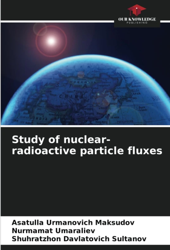 Study of nuclear-radioactive particle fluxes
