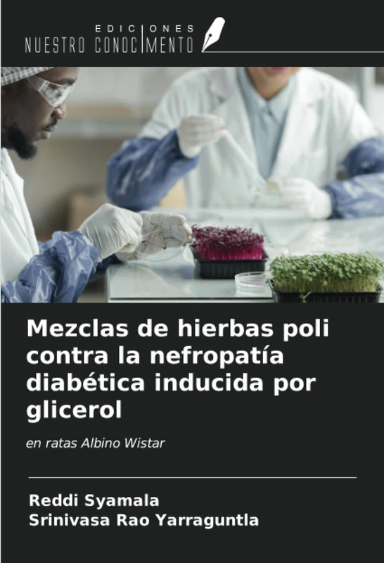 Mezclas de hierbas poli contra la nefropatía diabética inducida por glicerol: en ratas Albino Wistar