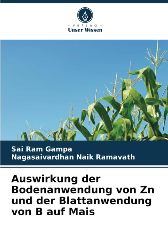 Auswirkung der Bodenanwendung von Zn und der Blattanwendung von B auf Mais