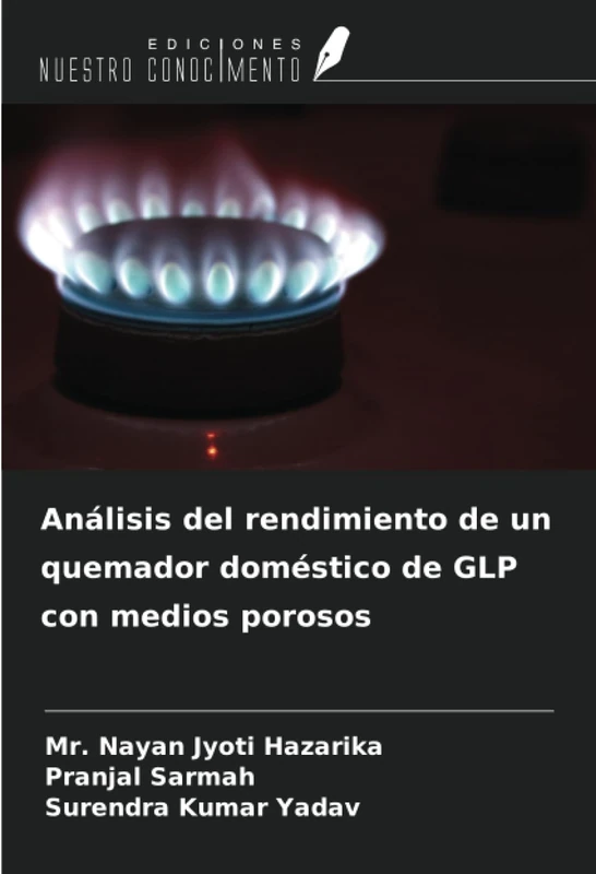 Análisis del rendimiento de un quemador doméstico de GLP con medios porosos