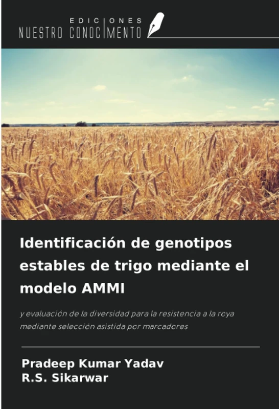 Identificación de genotipos estables de trigo mediante el modelo AMMI: y evaluación de la diversidad para la resistencia a la roya mediante selección asistida por marcadores