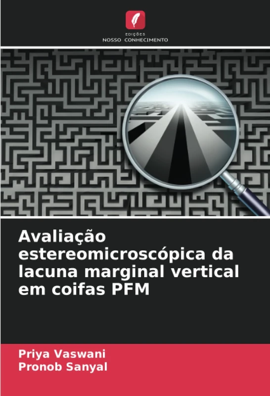 Avaliação estereomicroscópica da lacuna marginal vertical em coifas PFM