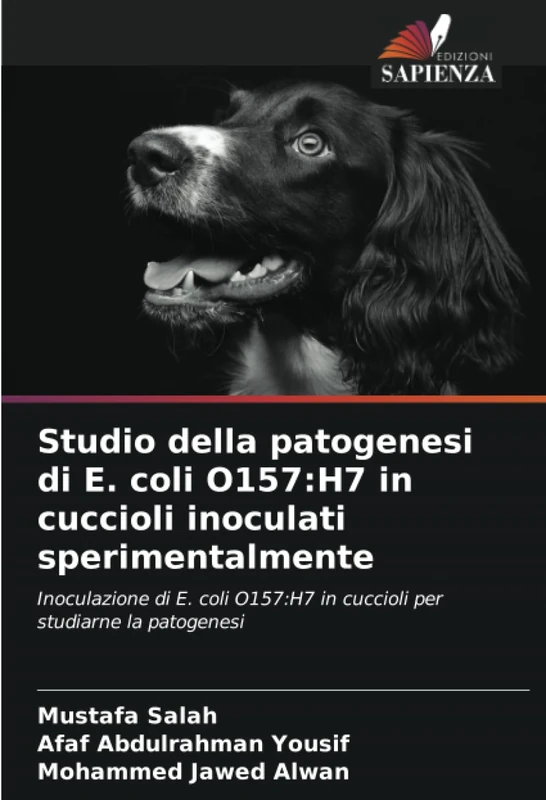 Studio della patogenesi di E. coli O157:H7 in cuccioli inoculati sperimentalmente: Inoculazione di E. coli O157:H7 in cuccioli per studiarne la patogenesi