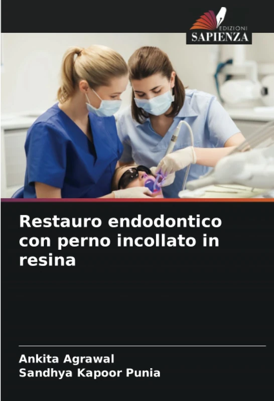 Restauro endodontico con perno incollato in resina