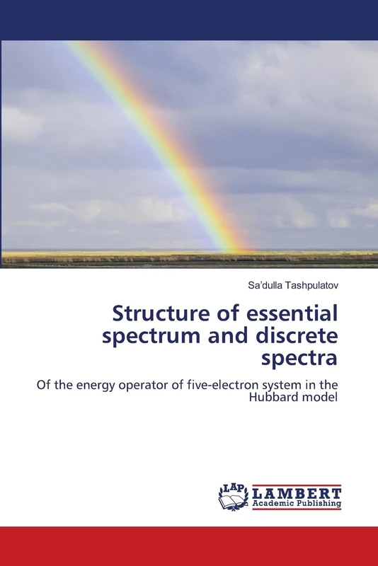 Structure of essential spectrum and discrete spectra: Of the energy operator of five-electron system in the Hubbard model