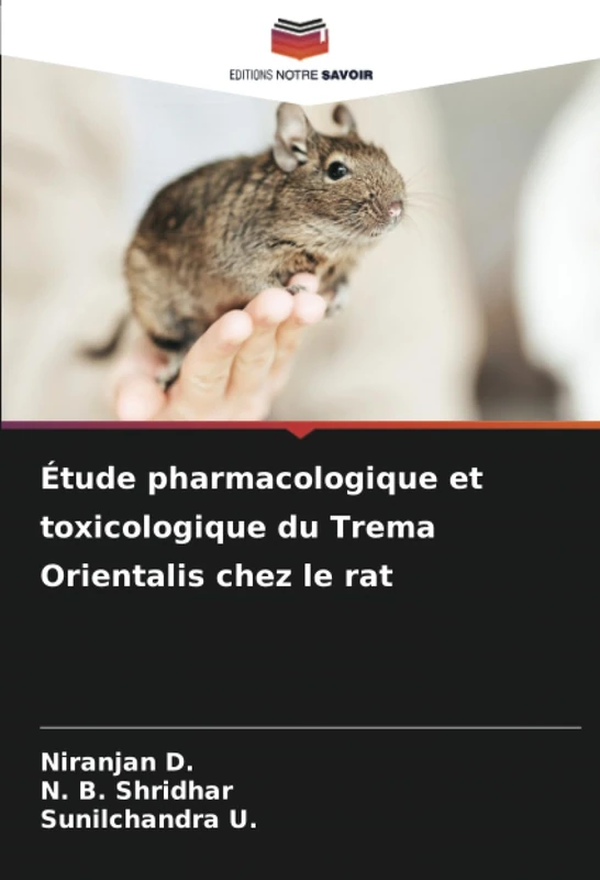 Étude pharmacologique et toxicologique du Trema Orientalis chez le rat