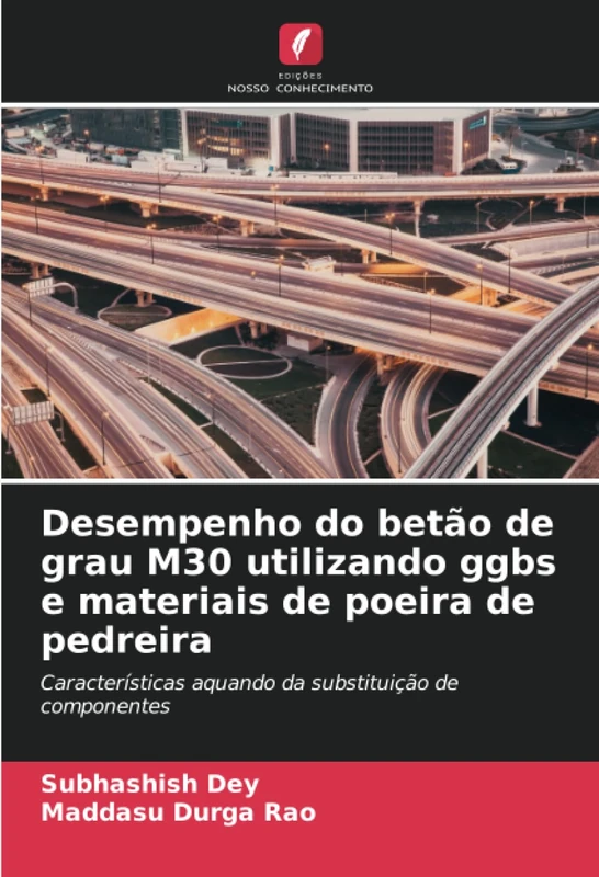 Desempenho do betão de grau M30 utilizando ggbs e materiais de poeira de pedreira: Características aquando da substituição de componentes - Image 1