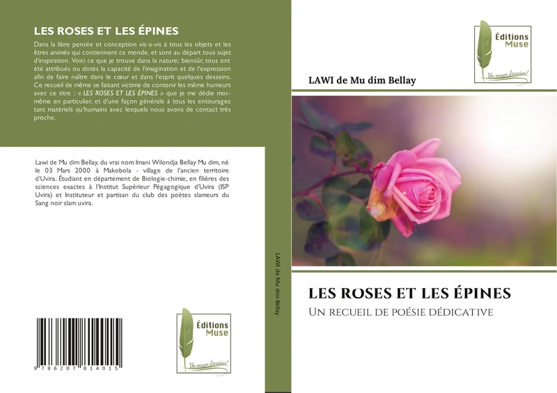 Les Roses Et Les Épines: Un recueil de poésie dédicative - Image 1