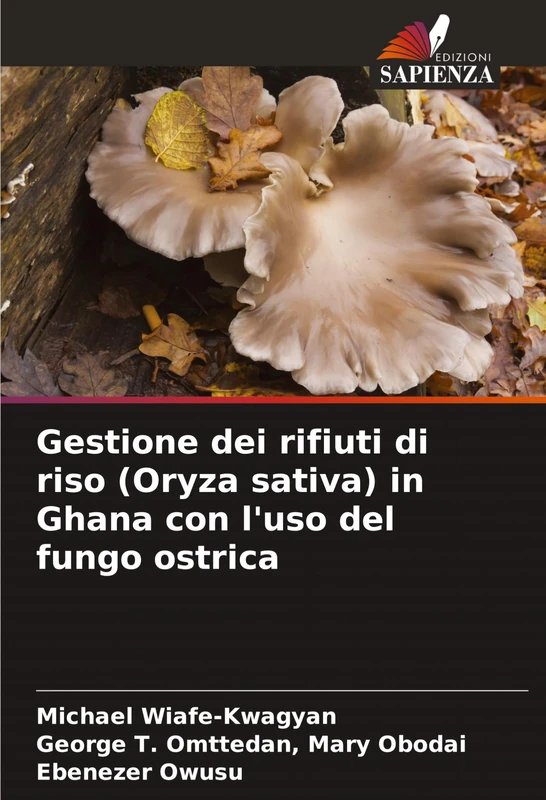 Gestione dei rifiuti di riso (Oryza sativa) in Ghana con l'uso del fungo ostrica