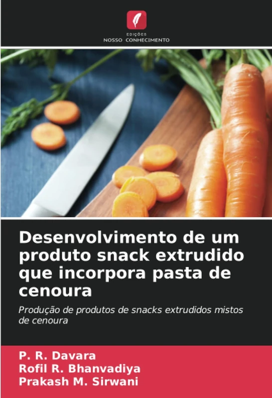Desenvolvimento de um produto snack extrudido que incorpora pasta de cenoura: Produção de produtos de snacks extrudidos mistos de cenoura - Image 1