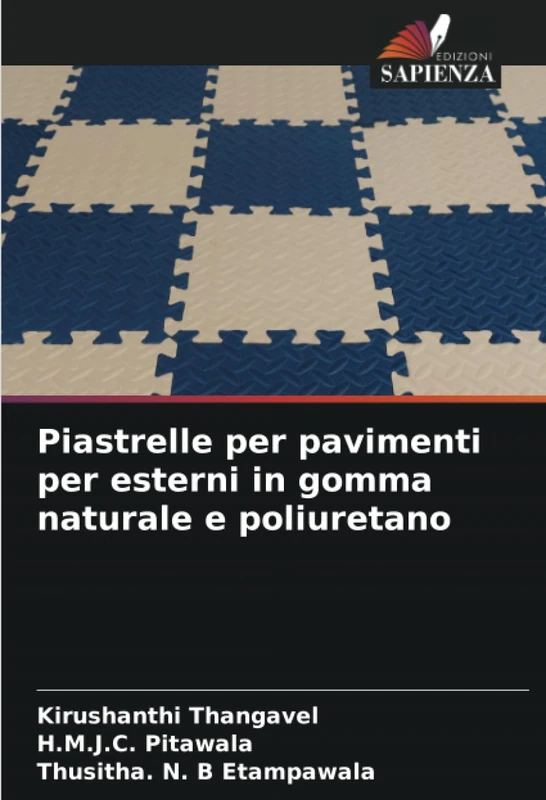 Piastrelle per pavimenti per esterni in gomma naturale e poliuretano