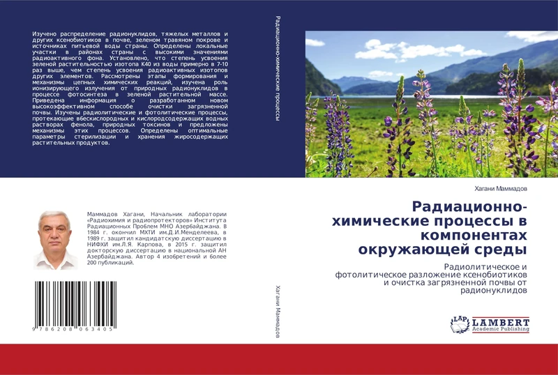 Радиационно-химические процессы в компонентах окружающей среды: Радиолитическое и фотолитическое разложение ксенобиотиков и очистка загрязненной почвы от радионуклидов