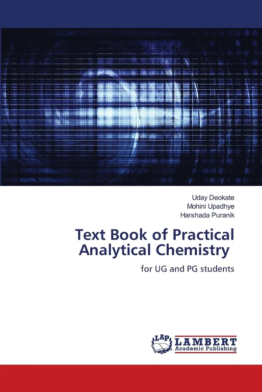 Text Book of Practical Analytical Chemistry: for UG and PG students