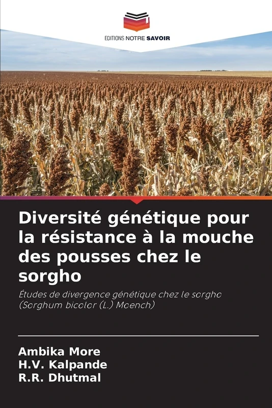 Diversité génétique pour la résistance à la mouche des pousses chez le sorgho: Études de divergence génétique chez le sorgho (Sorghum bicolor (L.) Moench)