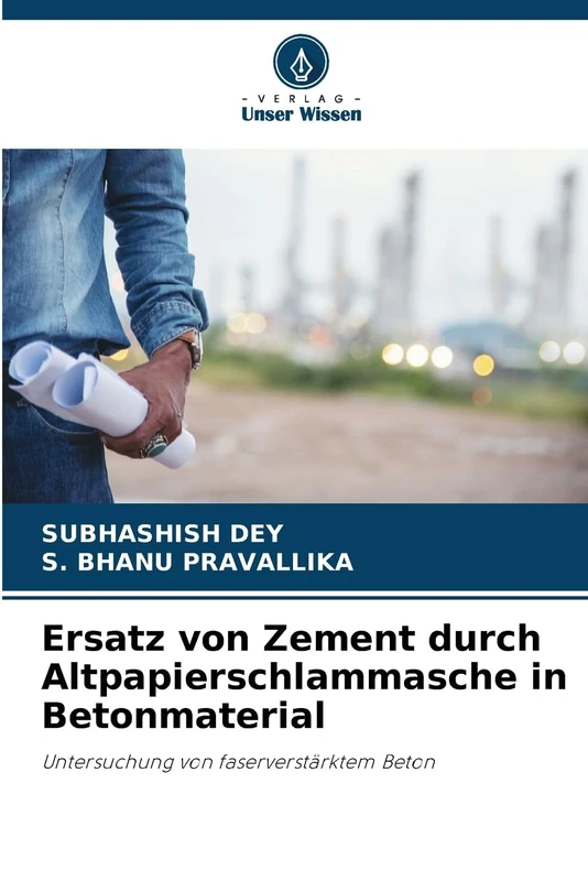 Ersatz von Zement durch Altpapierschlammasche in Betonmaterial: Untersuchung von faserverstärktem Beton